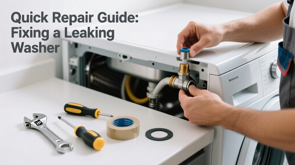 Fixing a Washer Leaking in the Kitchen: Quick Repair Guide