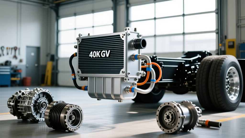 Sizing a 40k GVW Transmission Cooler for Heavy-Duty Diesel Trucks