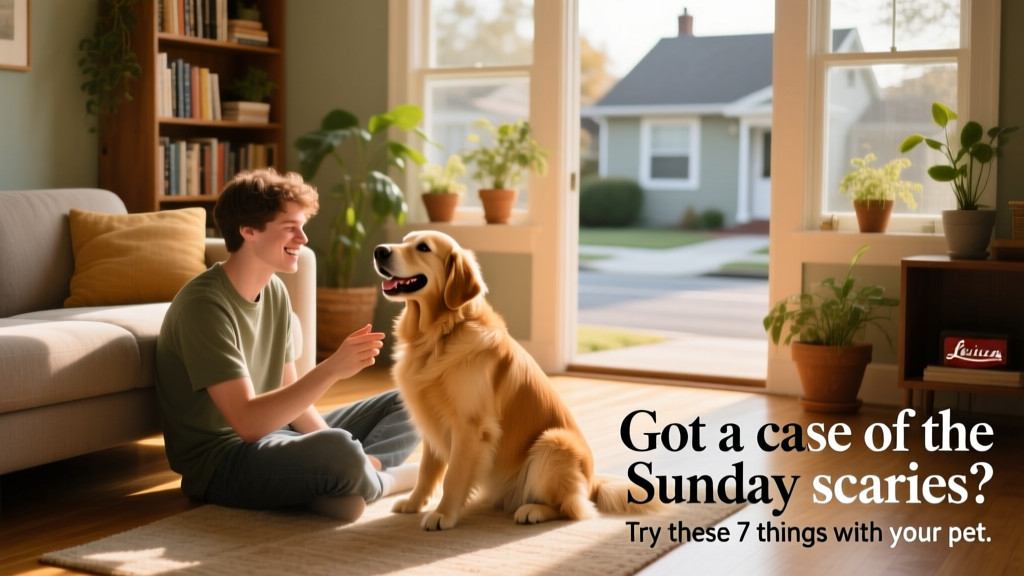 Got a Case of the Sunday Scaries? Try These 7 Things With Your Pet