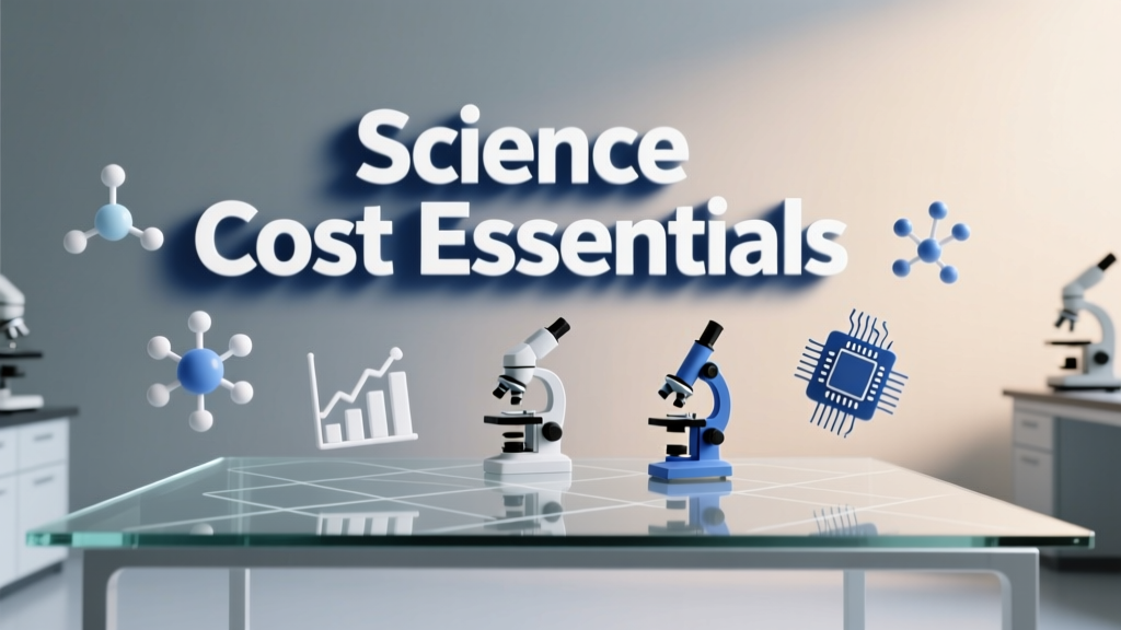 Science Cost Essentials: Practical Budgeting for Lab Operations, Equipment, and Research Sustainability