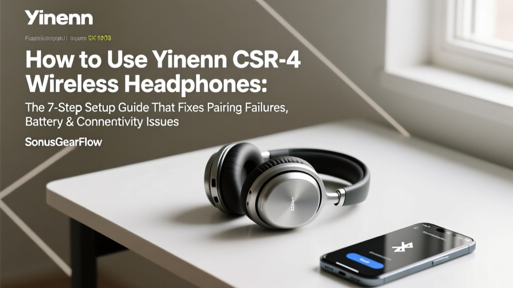 Yinenn CSR-4 Setup Guide: Fix Pairing & Latency