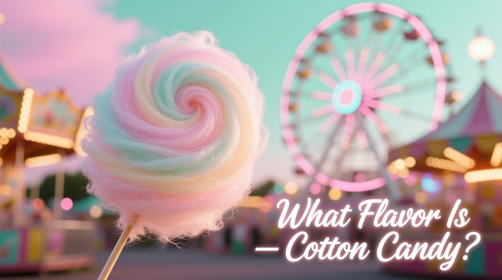 what flavor is cotton candy