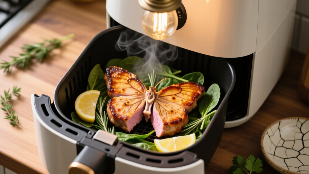 Butterfly Pork Chops in Air Fryer: Crispy, Juicy & Safe