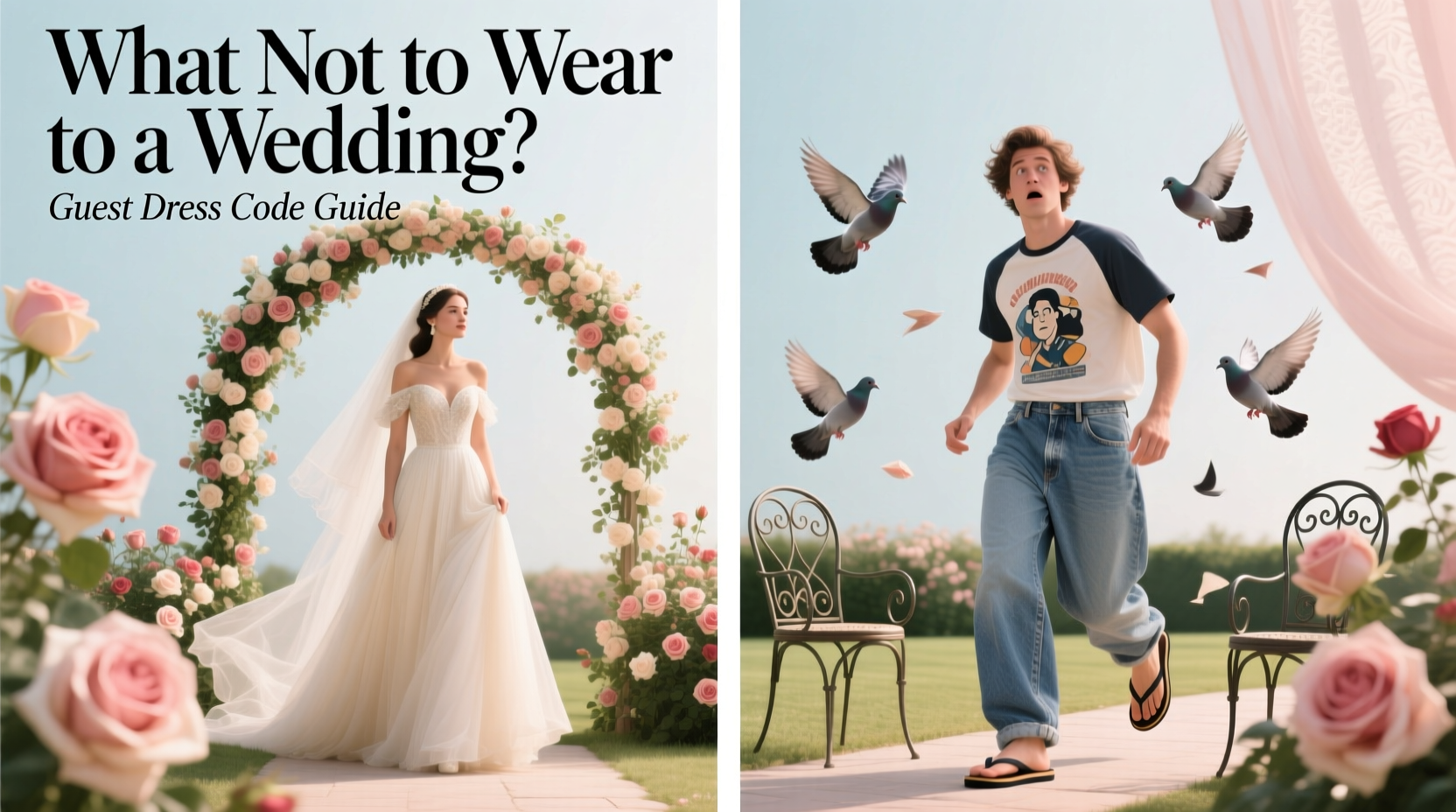 what not to wear to a wedding