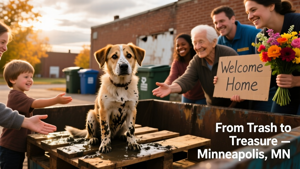 From Trash to Treasure: Puppy Rescued From Minnesota Dumpster Receives Outpouring of Love From Community