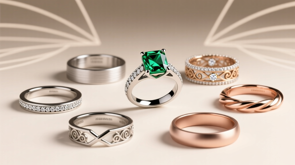 Best Wedding Bands for Emerald Cut Rings (2026)