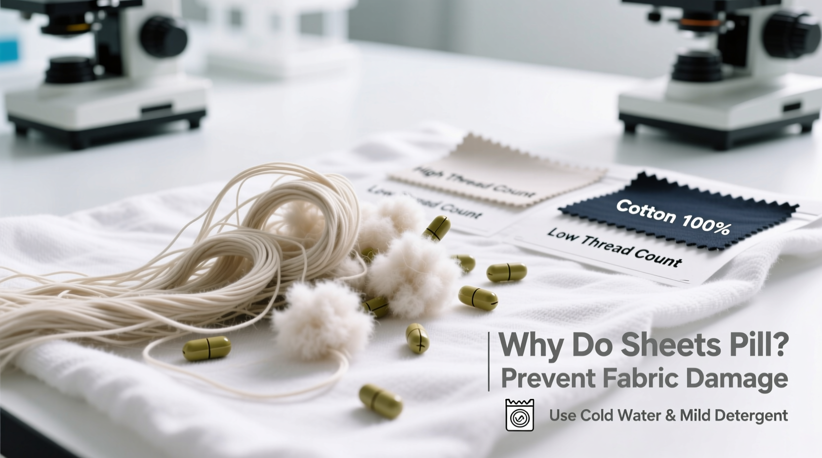 why do my sheets pill after a few washes how to prevent fabric damage