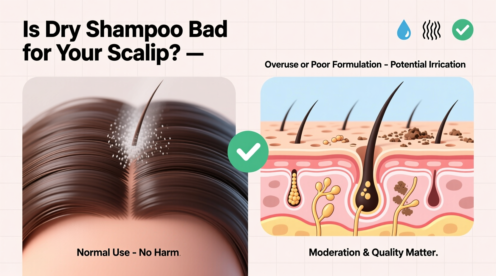is dry shampoo bad for your scalp or just misunderstood
