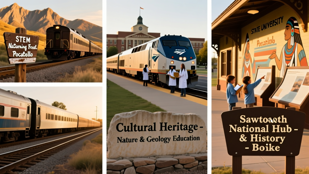 Three Idaho Destinations That Turn Travel Into Tangible Learning: Craters of the Moon, The World Center for Birds of Prey, and the Idaho Museum of Natural History
