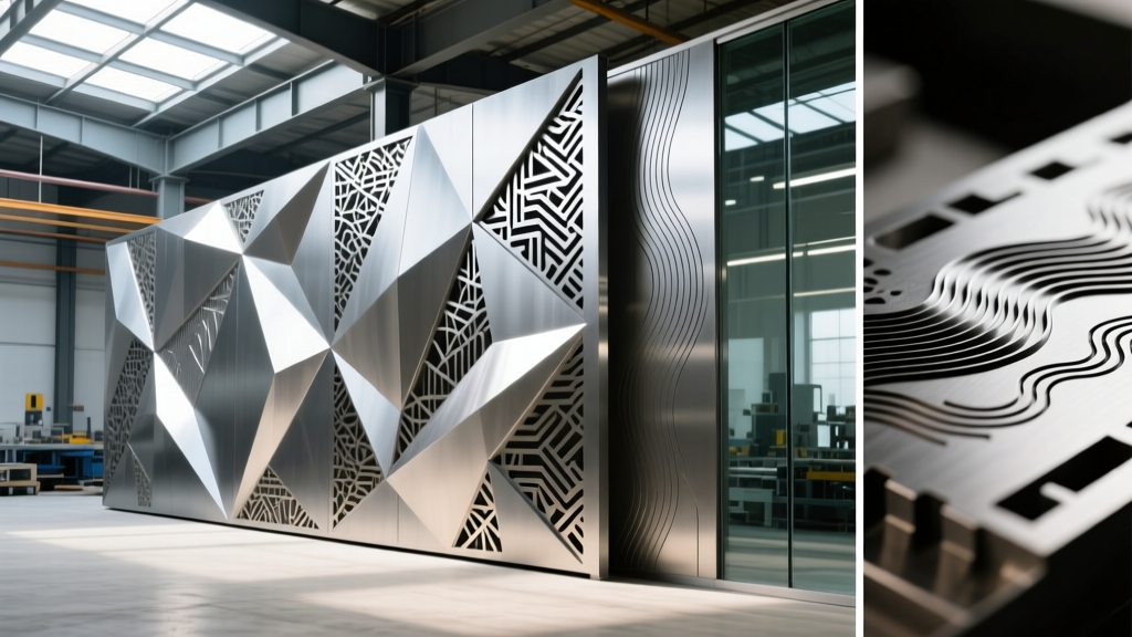 CNC Machining Industry: Architectural Facades vs. Laser & Waterjet
