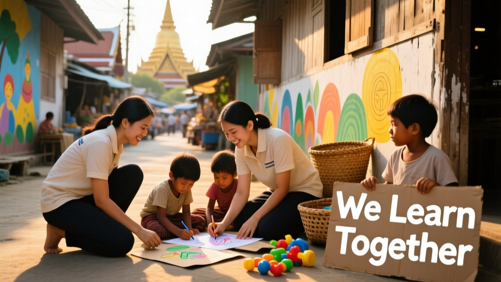 Volunteering in Bangkok’s Underprivileged Yommarat Community: A Ground-Level Guide to Ethical, Impact-Driven Engagement
