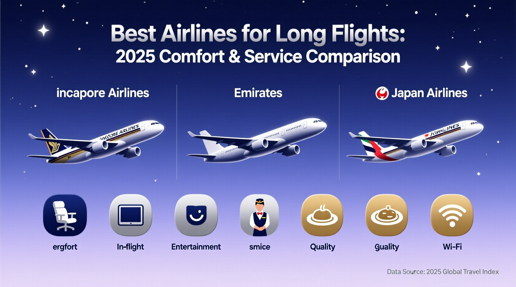 best airlines for long flights