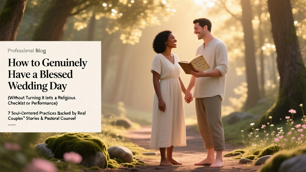 Blessed Wedding Day: 7 Soul-Centered Practices (2026)