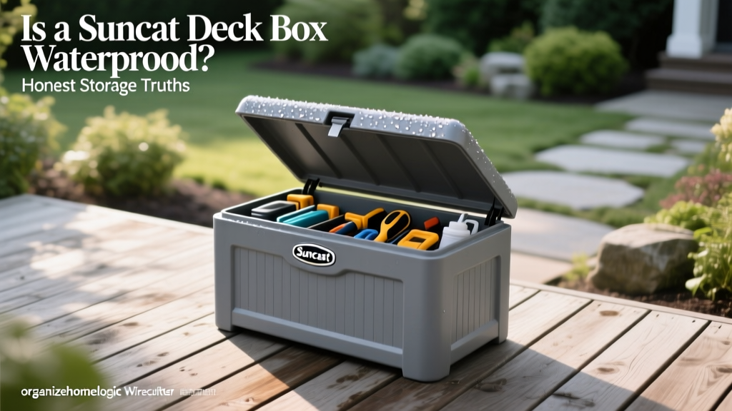 Is a Suncast Deck Box Waterproof? Honest Storage Truths