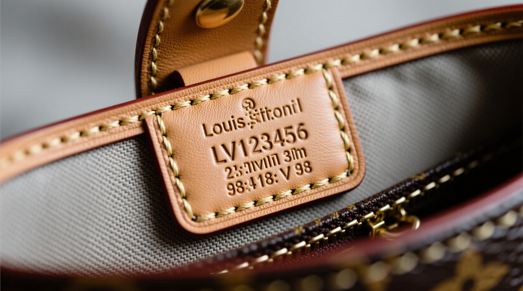 how to tell if a louis vuitton bag is authentic looking at stitching and code