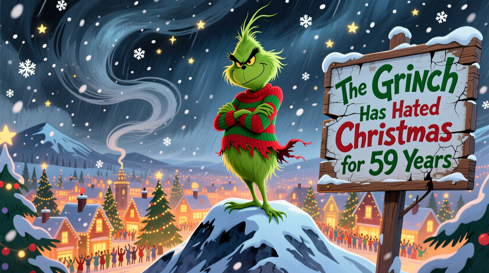 how long has the grinch hated christmas