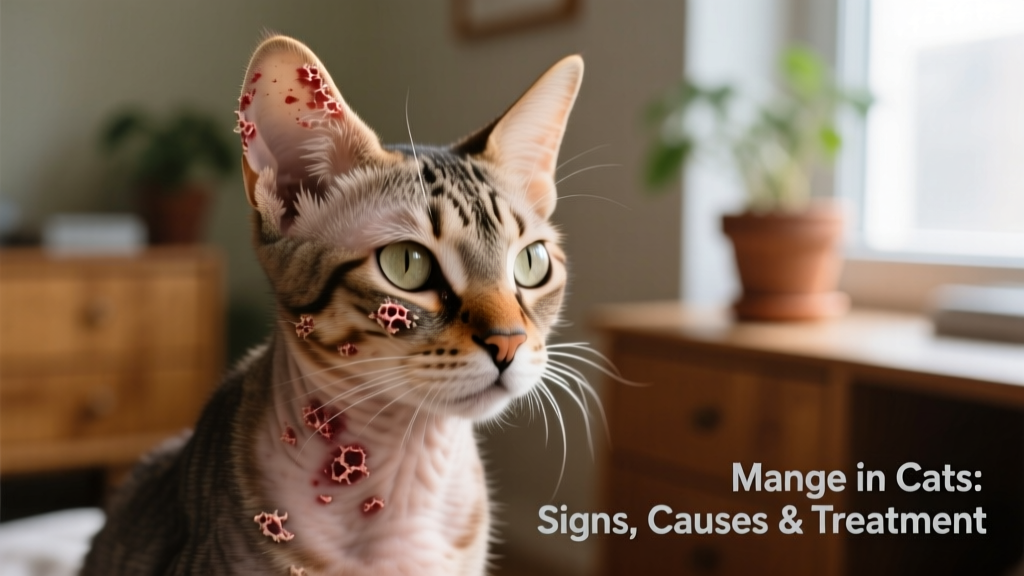 Mange in Cats: Signs, Causes, and How To Treat