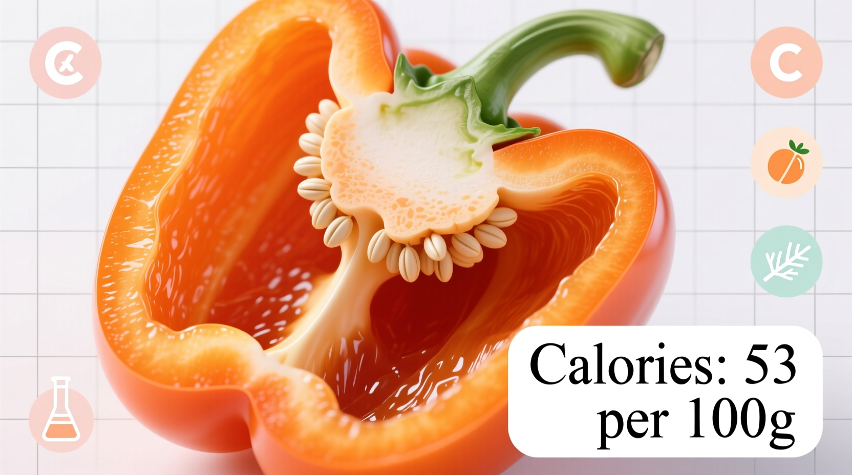 Orange Bell Pepper Calories: 31 Calories Per Medium Pepper