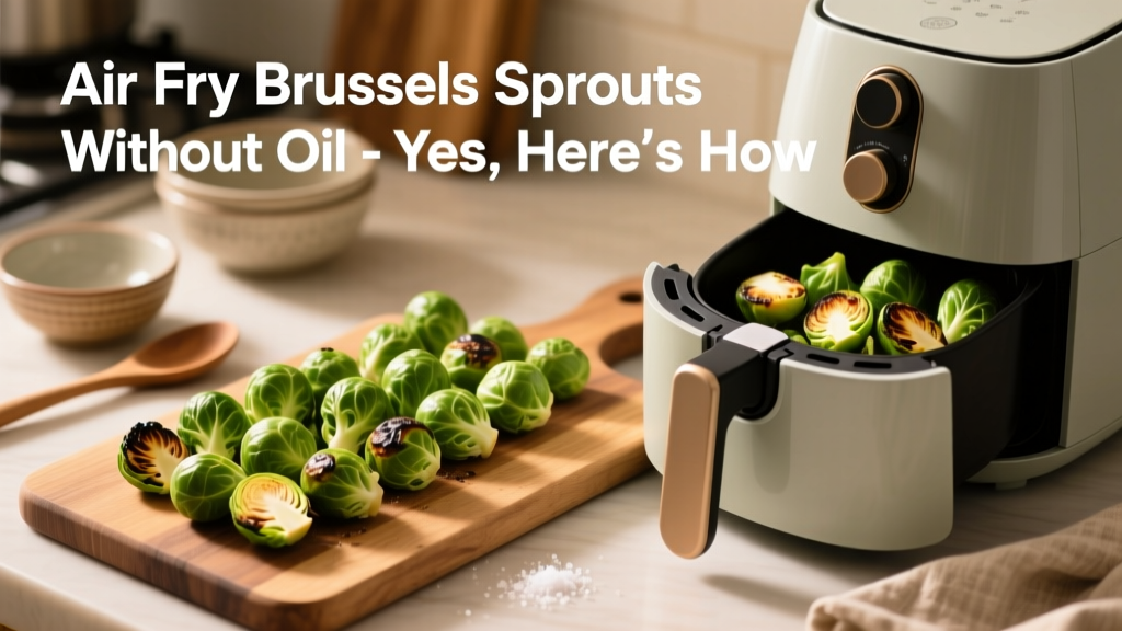 Air Fry Brussels Sprouts Without Oil? Yes — Here’s How