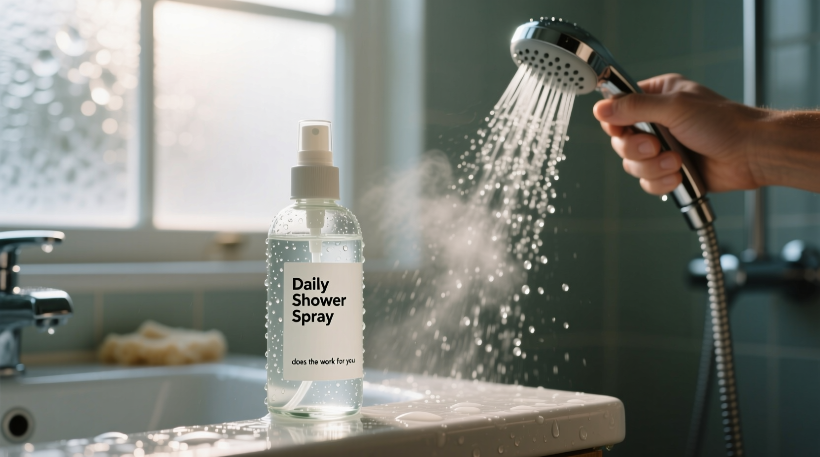 tired of scrubbing this diy daily shower spray does the work for you