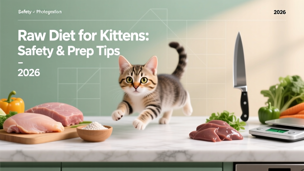 Raw Diet for Kittens: Safety & Prep Tips (2026)