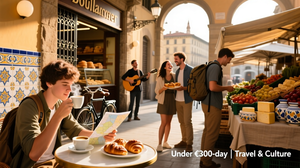 Spain, France, and Italy for Under €300 Per Day: A Realistic, Data-Driven Budget Breakdown