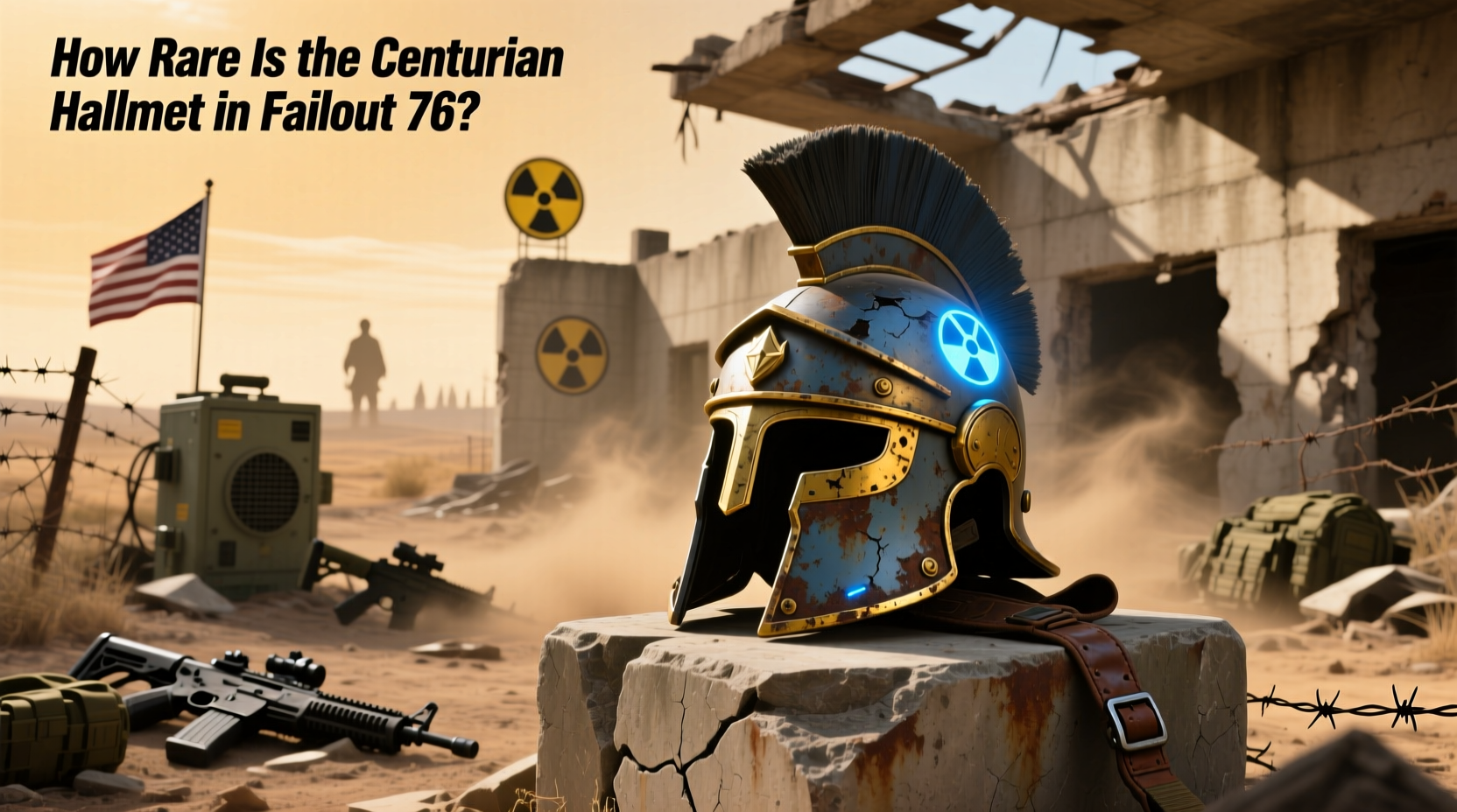 How to choose centurion helmet,How rare is the centurion helmet in Fallout 76?
