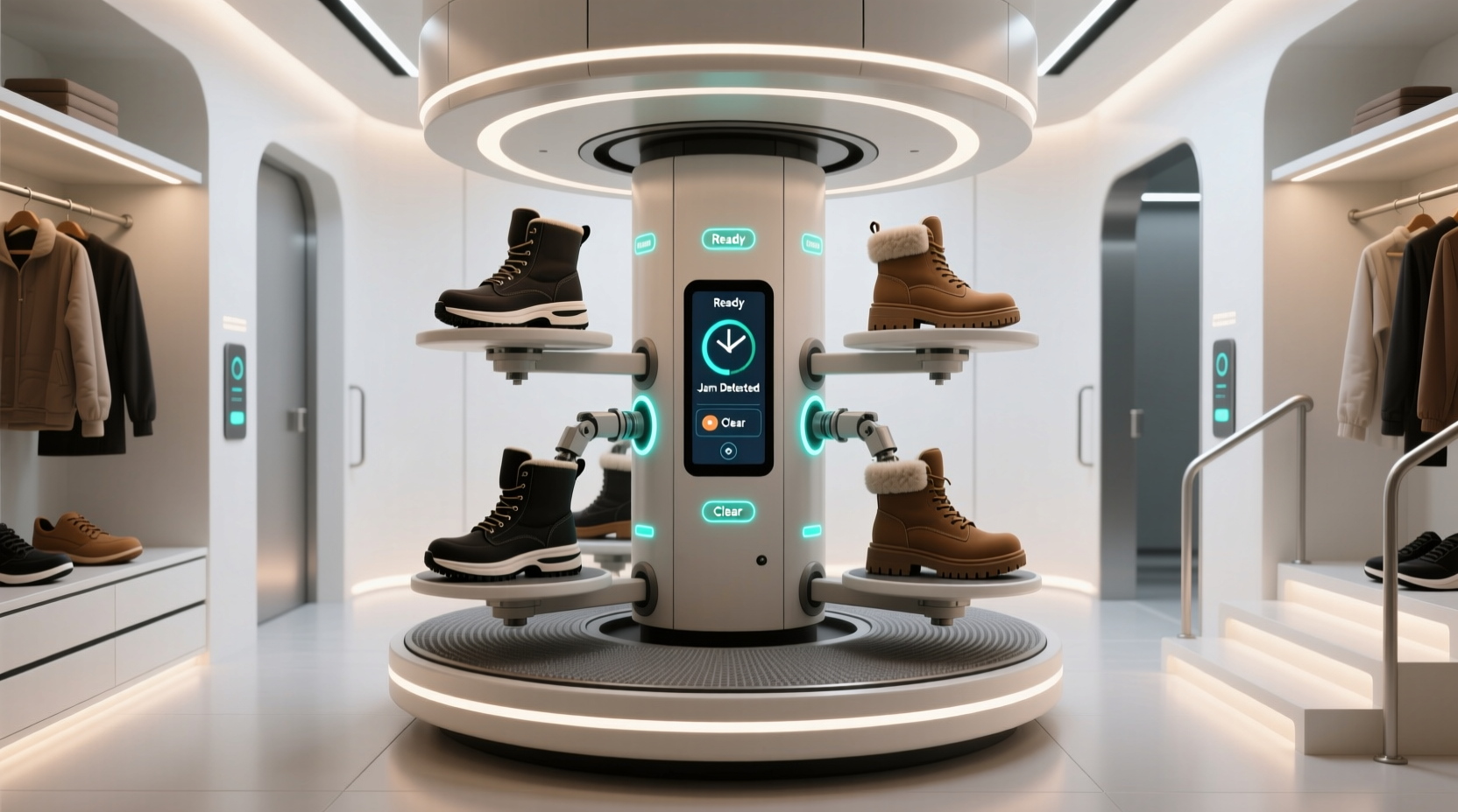 rotating shoe carousel for wide feet truths fixes