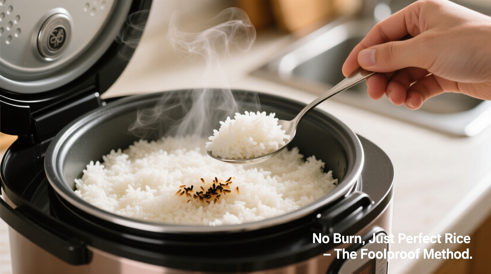 why does my rice always burn on the bottom foolproof method