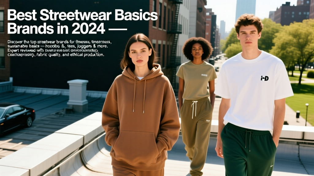 Best Streetwear Basics Brands in 2024