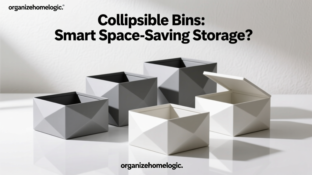 Collapsible Bins: Smart Space-Saving Storage?