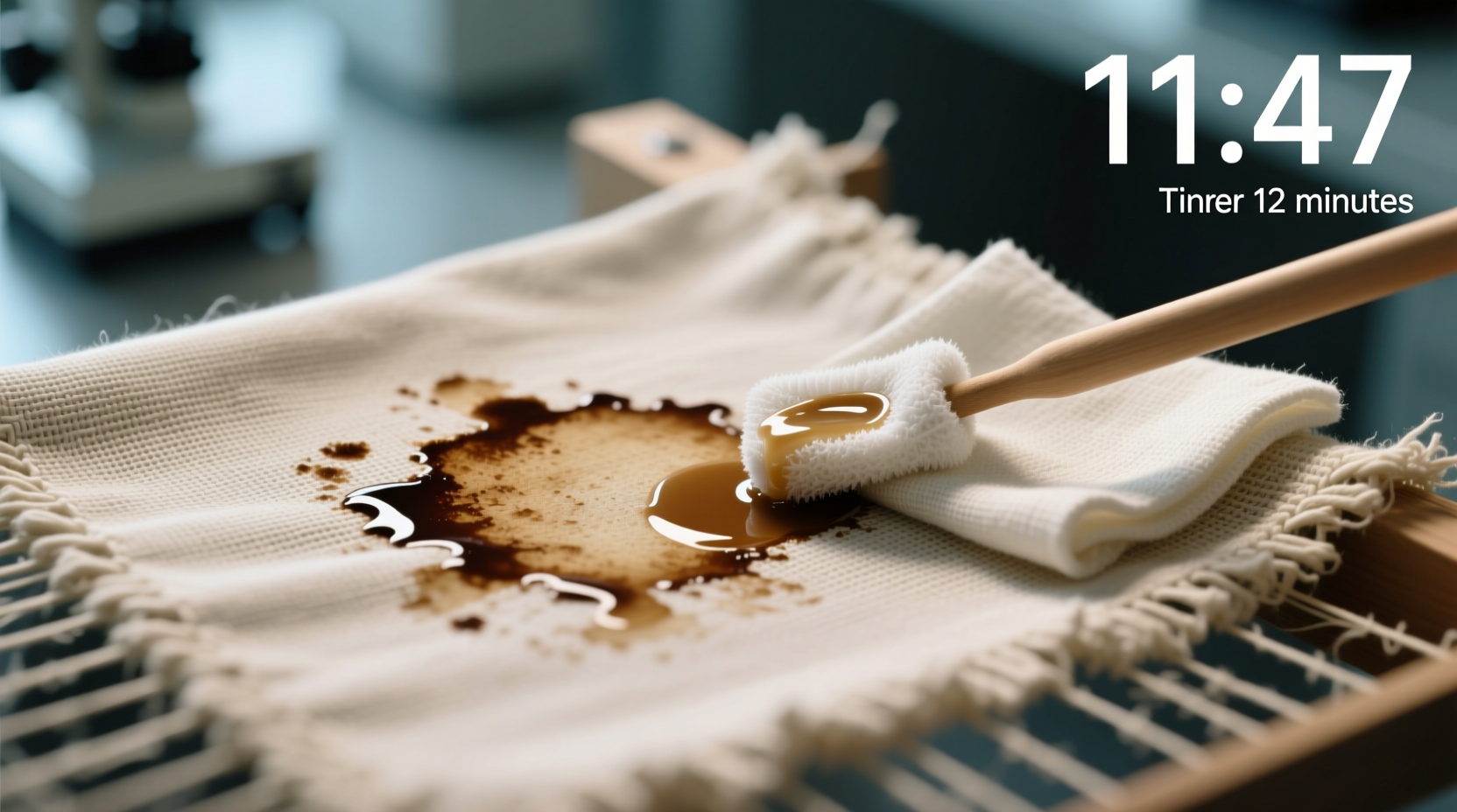 coffee ring stain removal for linen tablecloths