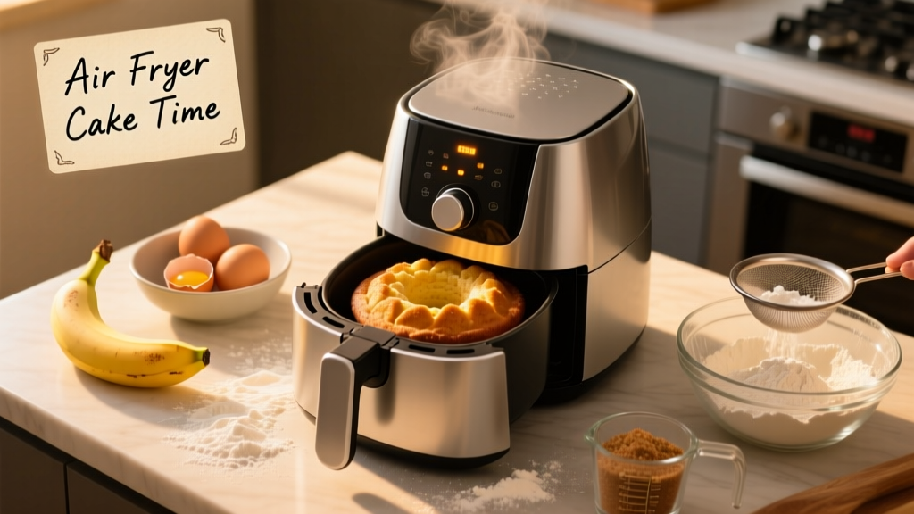 Air Fryer Cake: Time & Temp Guide for Perfect Crumb