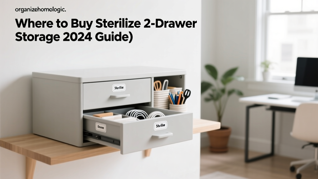Where to Buy Sterilite 2-Drawer Storage (2024 Guide)