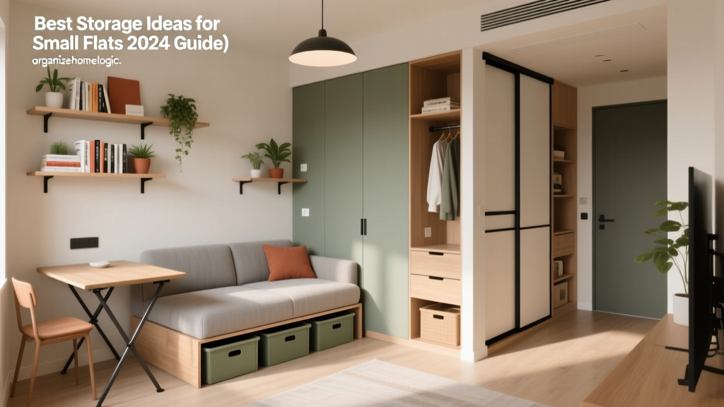 Best Storage Ideas for Small Flats (2024 Guide)
