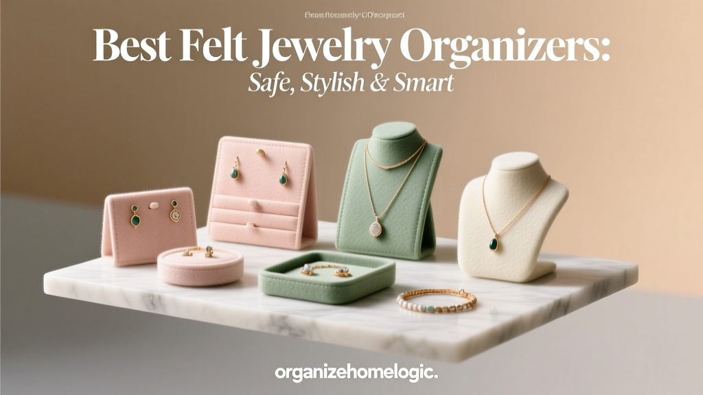 Best Felt Jewelry Organizers: Safe, Stylish & Smart