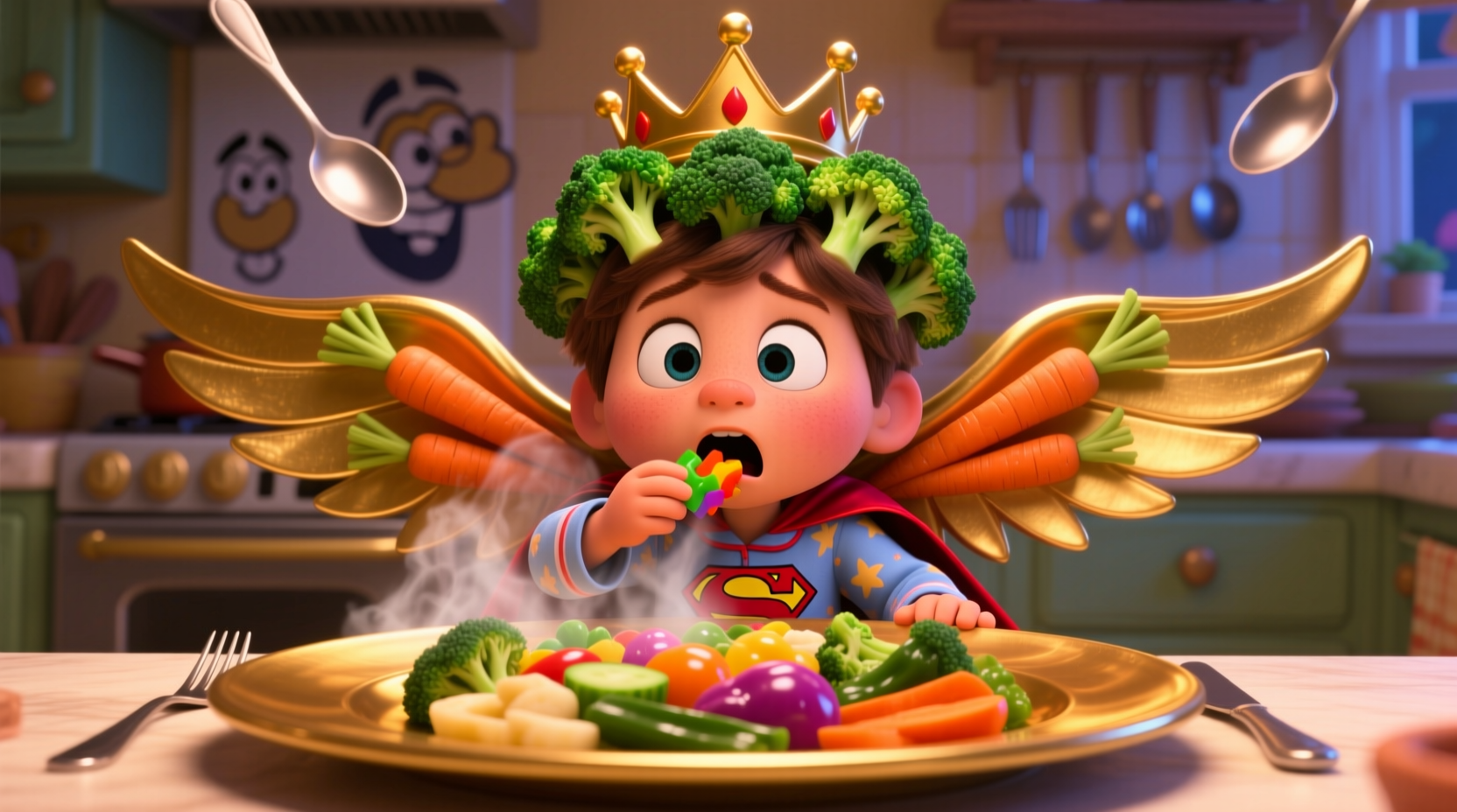 trick your kids into eating meals by calling them big s