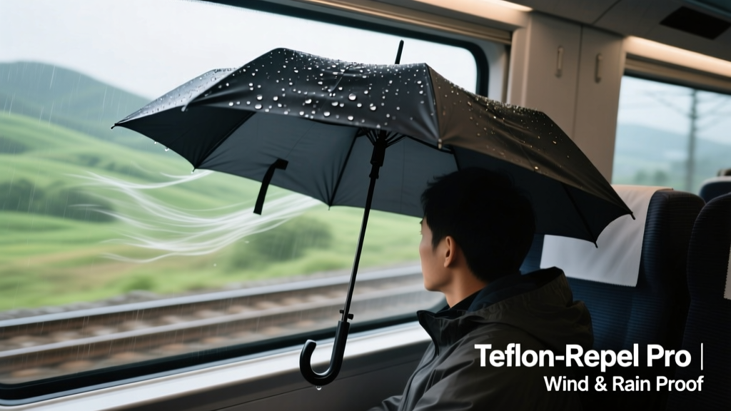 Repel Windproof Travel Umbrella With Teflon Coating: Real-World Performance, Durability Testing, and Logistics-Focused Analysis
