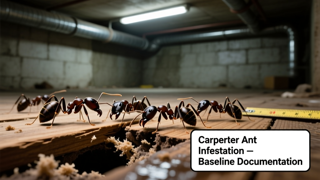 Carpenter Ants in Basement: Identification & Control
