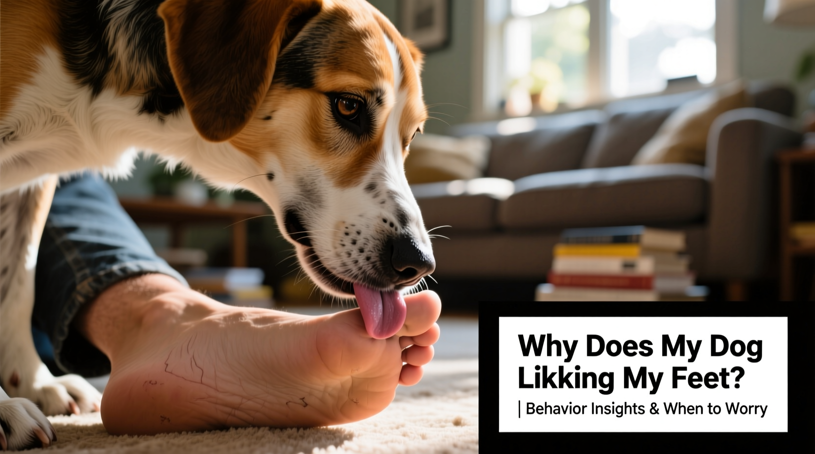 why does my dog lick my feet behavior insights and when to worry