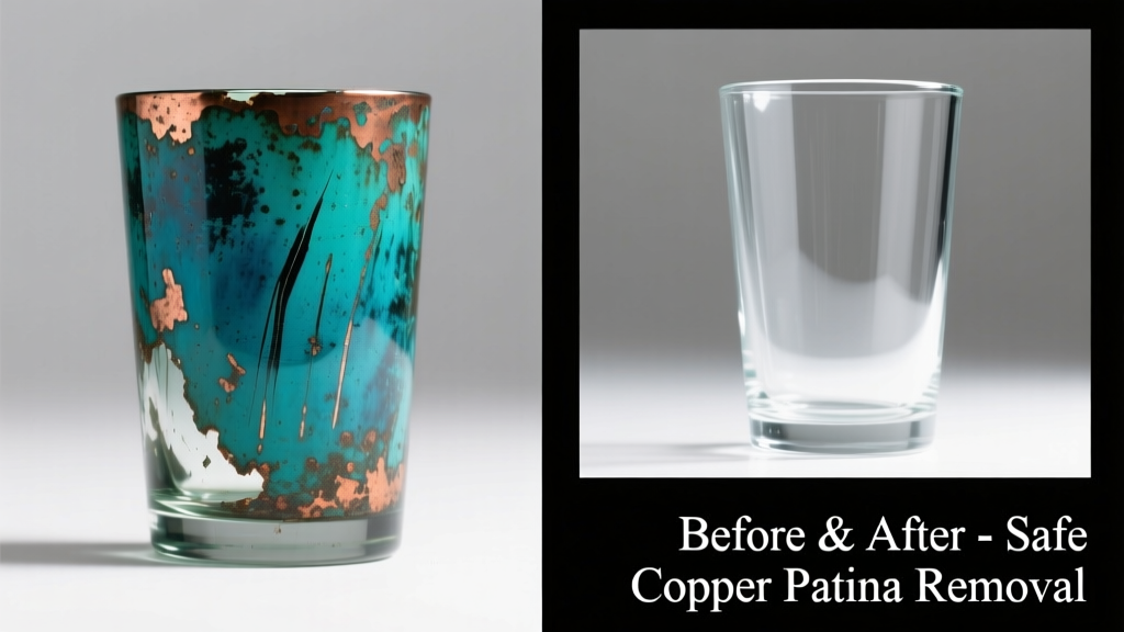 How to Remove Copper Patina from Glass Safely