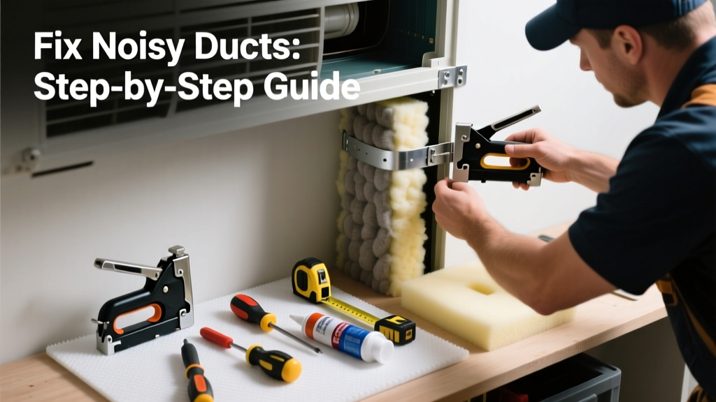 How to Fix Noisy HVAC Ducts in Your Home