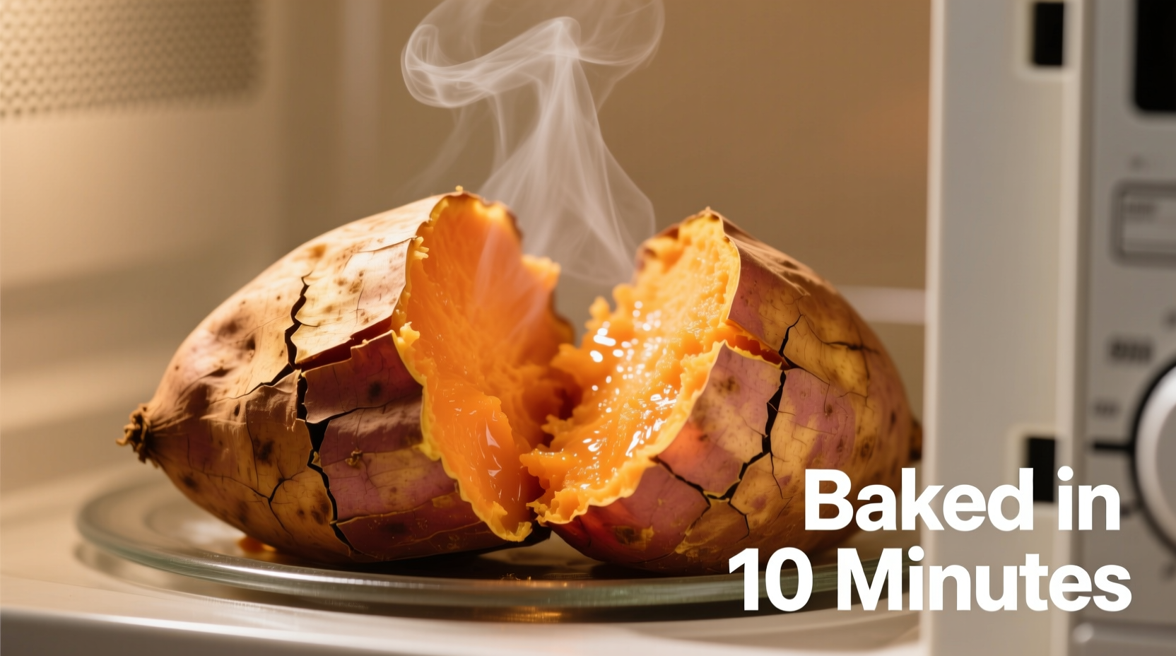 Microwave Baked Sweet Potato: 5-Minute Method