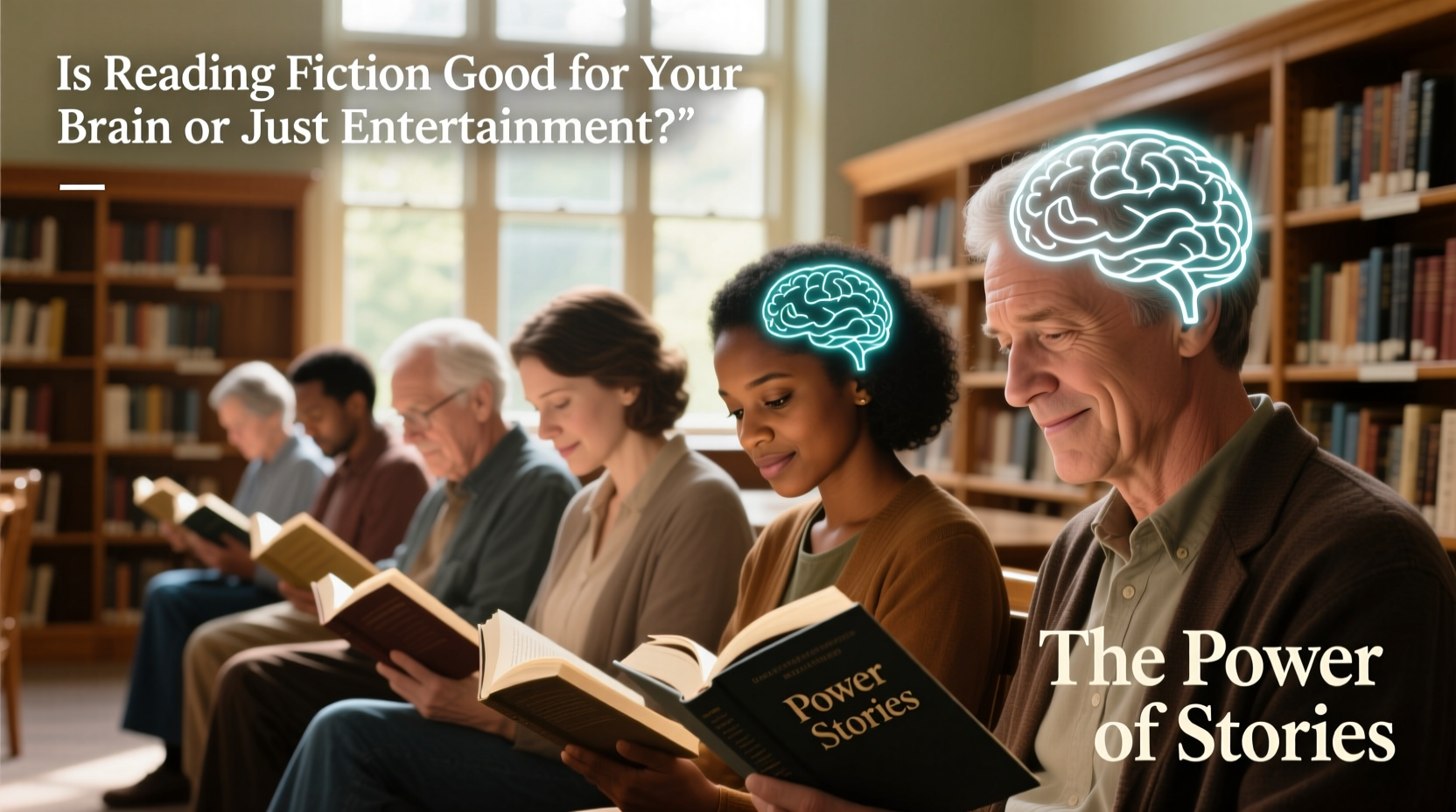 is reading fiction actually good for your brain or just entertainment
