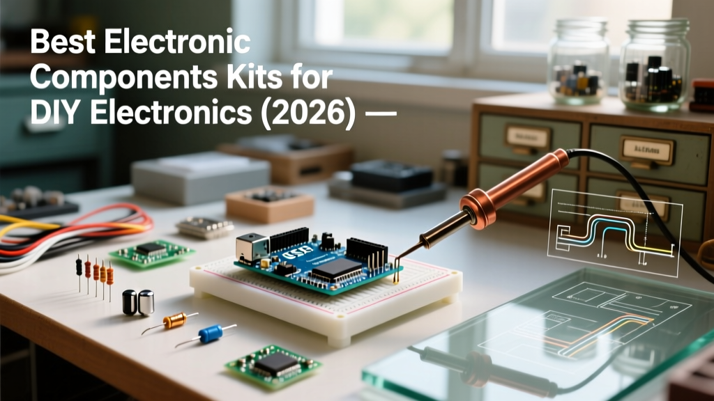 Best Electronic Components Kits for DIY Electronics (2026)