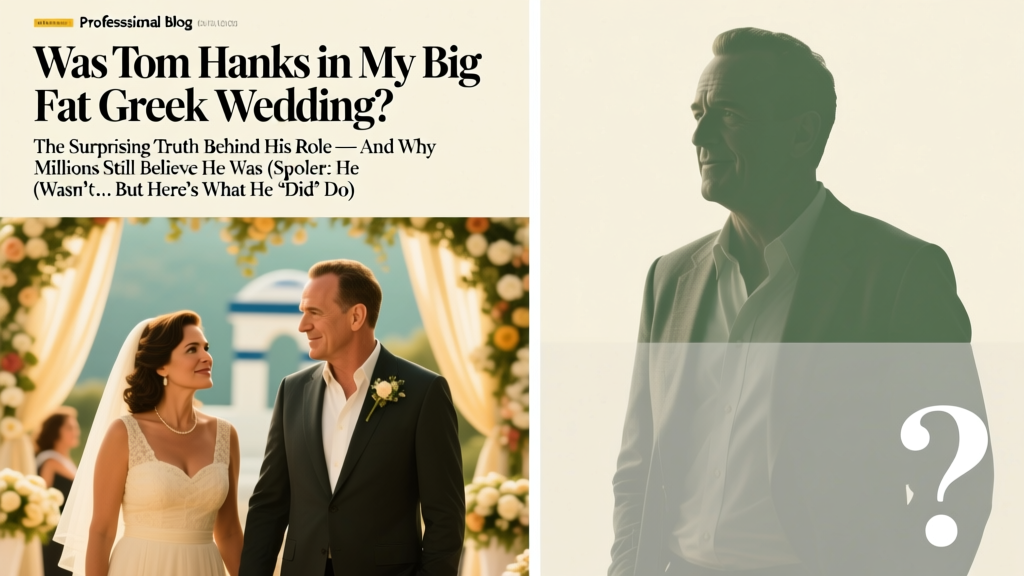 Was Tom Hanks in My Big Fat Greek Wedding? (2026)