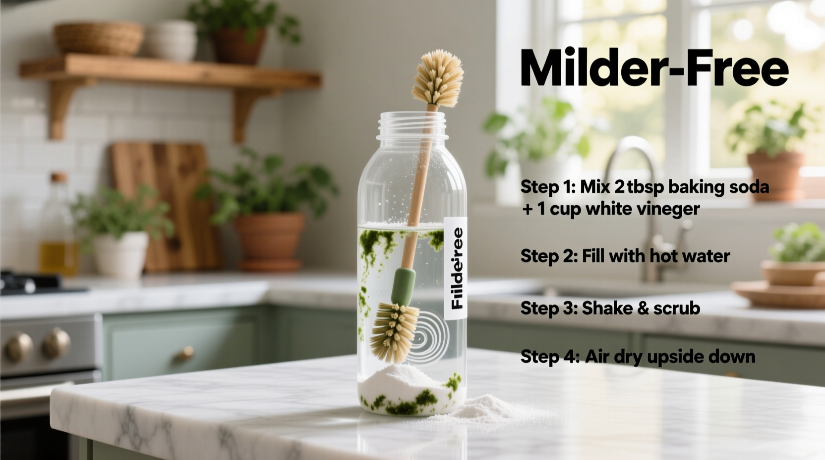 how to make your reusable water bottle stop smelling like mildew