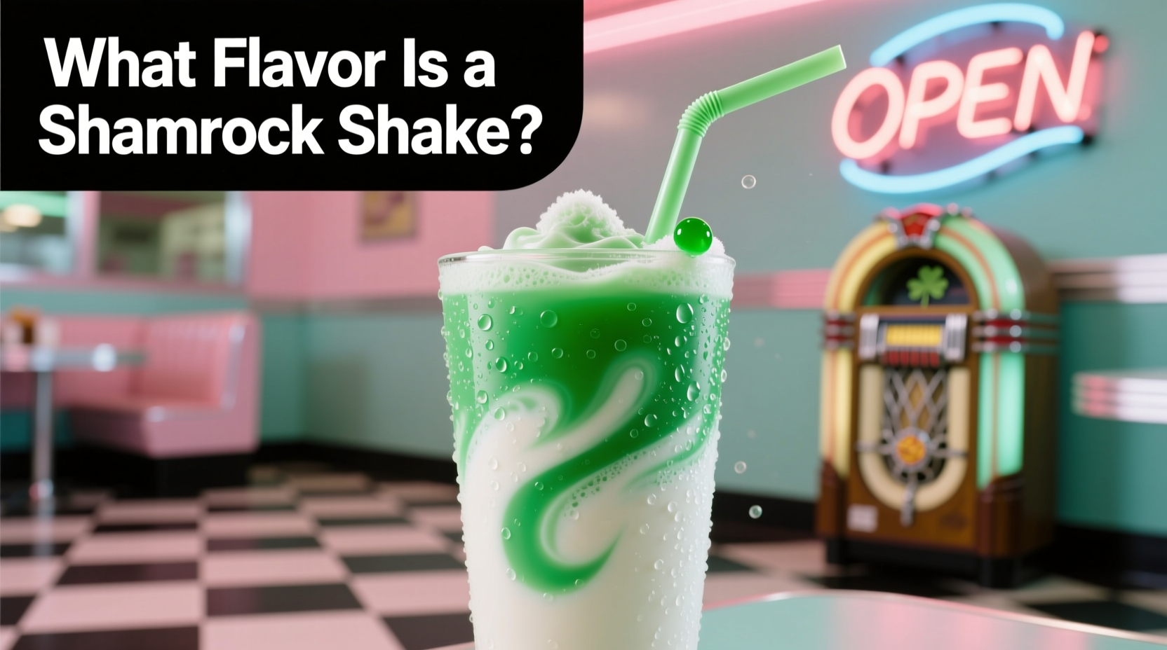 what flavor is a shamrock shake