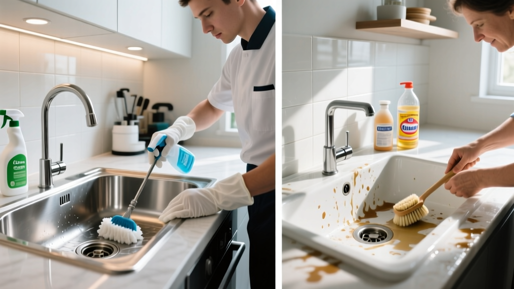 Sink Professional Cleaning vs DIY: Tested 2026 Facts