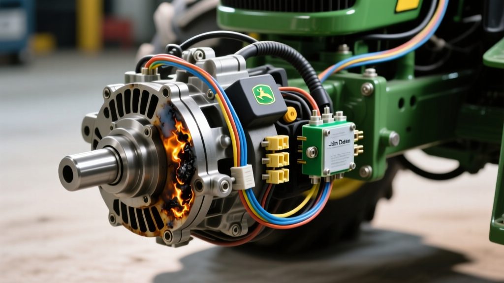 John Deere Electric PTO Clutch Wiring Diagram: Burning Smell Diagnosis
